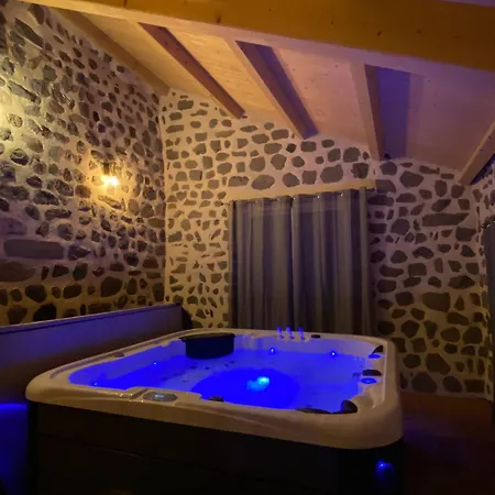 Moderne A Arlempdes: Spa, Terrasse, Grands Espaces Et Visites Culturelles - Fr-1-582-107